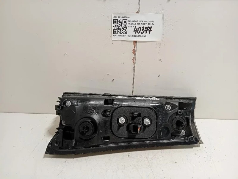 Fanale INT POST SX 9825957580 Peugeot 2008 II 2020
