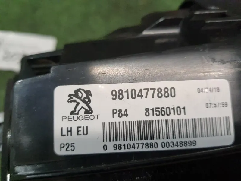 Fanale INT POST SX 9810477880 Peugeot 3008 II 2016