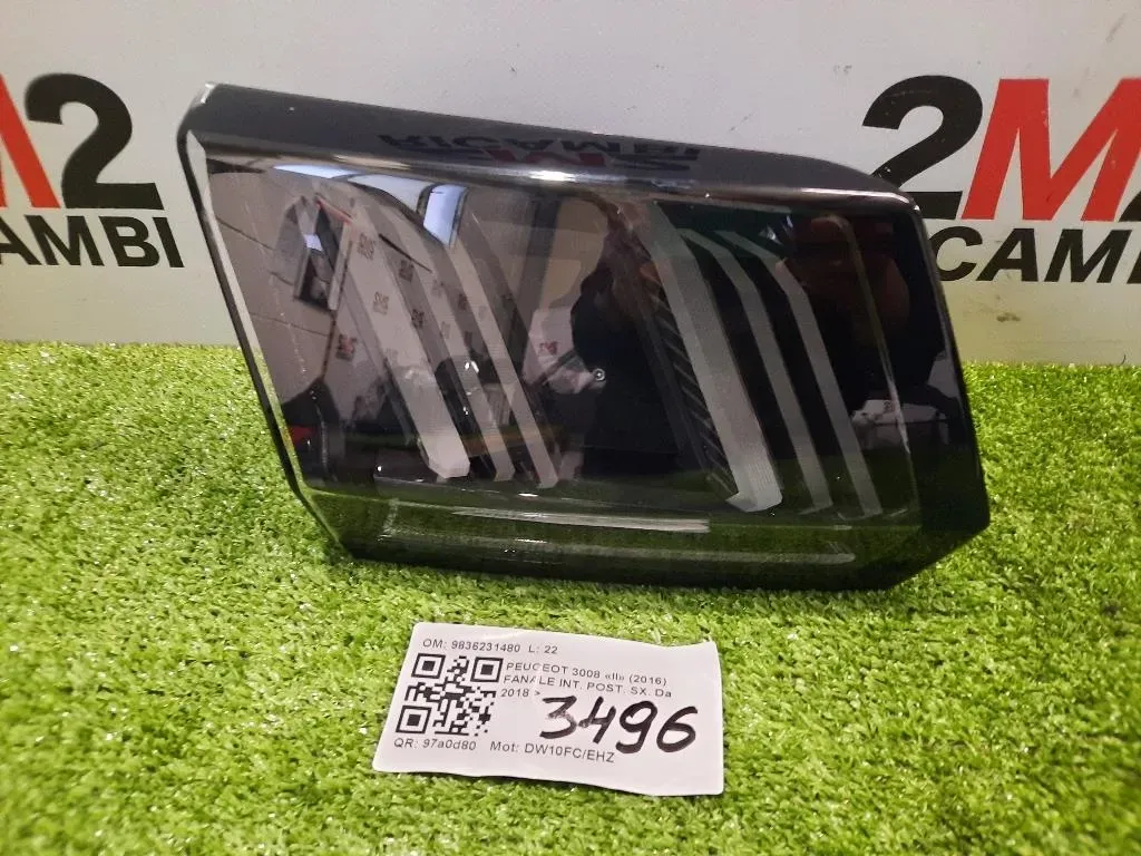 Fanale INT POST SX 9836231480 Peugeot 3008 II 2016