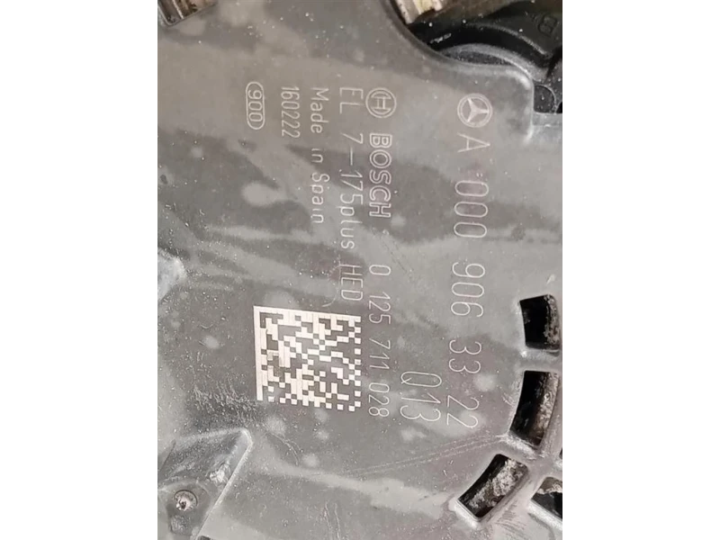 Alternatore A 000 906 33 22 Mercedes Classe B W246 2012