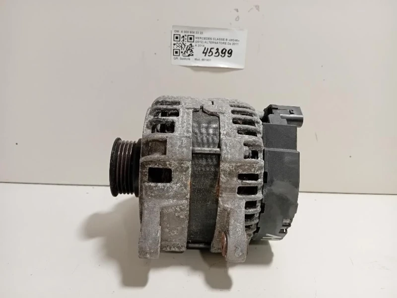 Alternatore A 000 906 33 22 Mercedes Classe B W246 2012