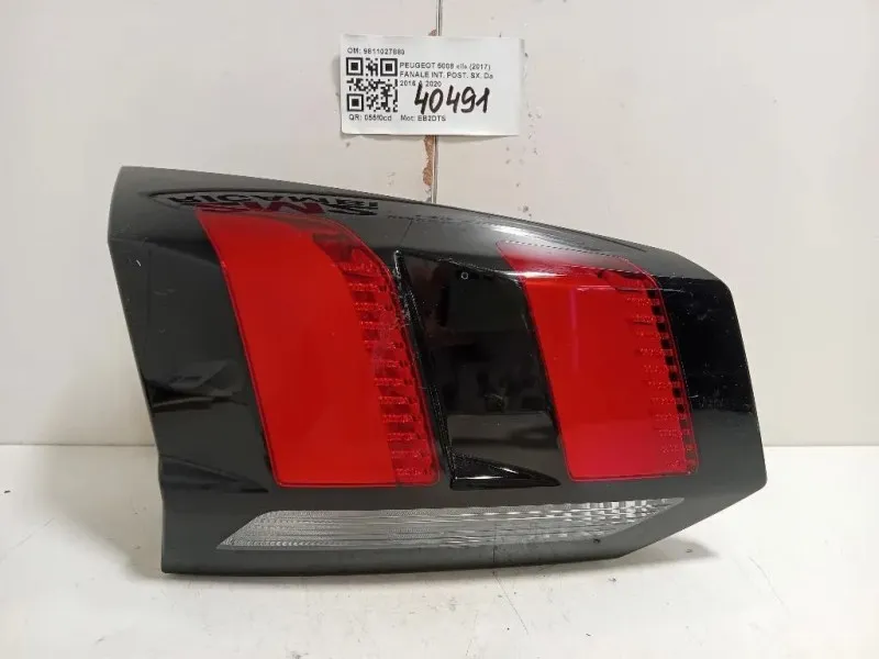 Fanale INT POST SX 9811027880 Peugeot 5008 II 2017