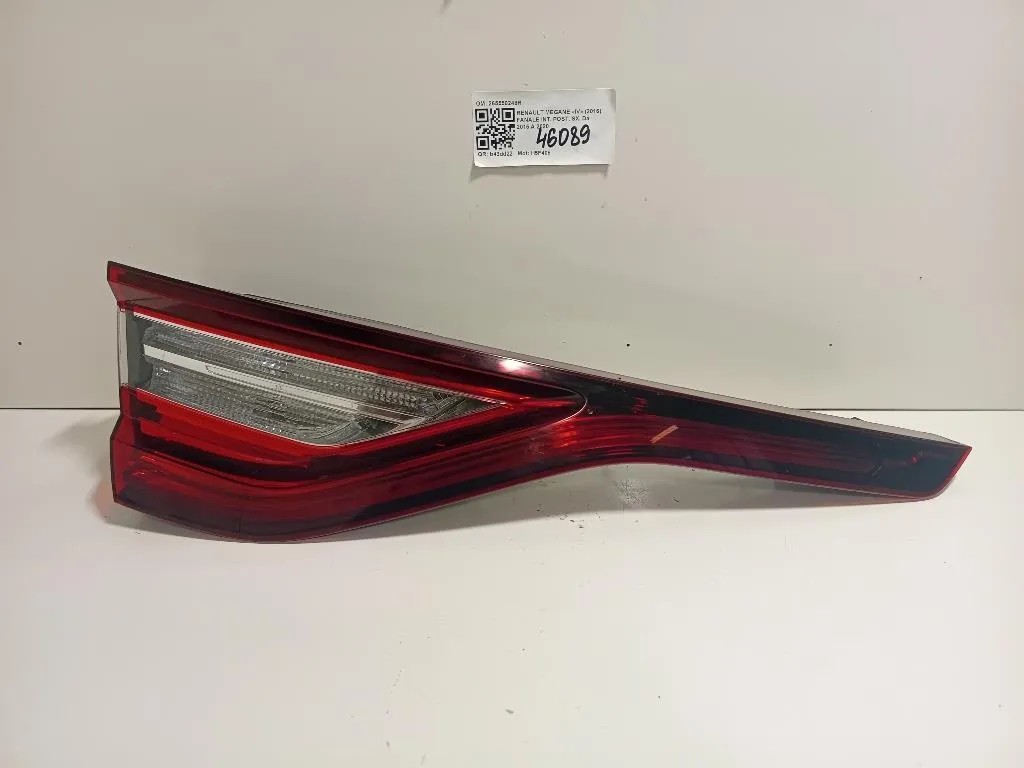 Fanale INT POST SX 265550248R Renault Mégane IV 2016