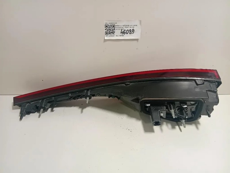 Fanale INT POST SX 265550248R Renault Mégane IV 2016