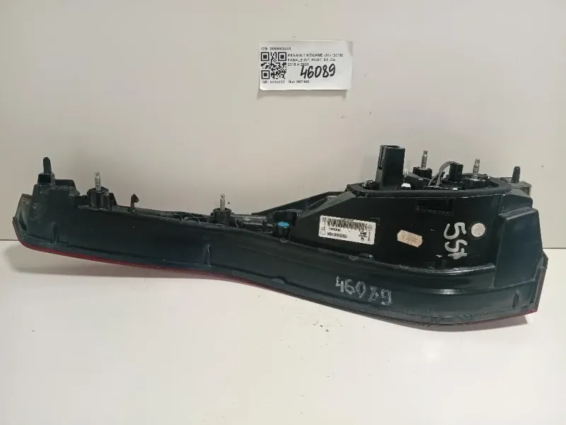 Fanale INT POST SX 265550248R Renault Mégane IV 2016