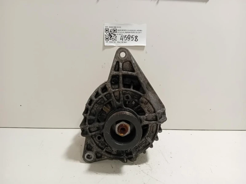 Alternatore A000 906 33 22 Mercedes Classe B W246 2012