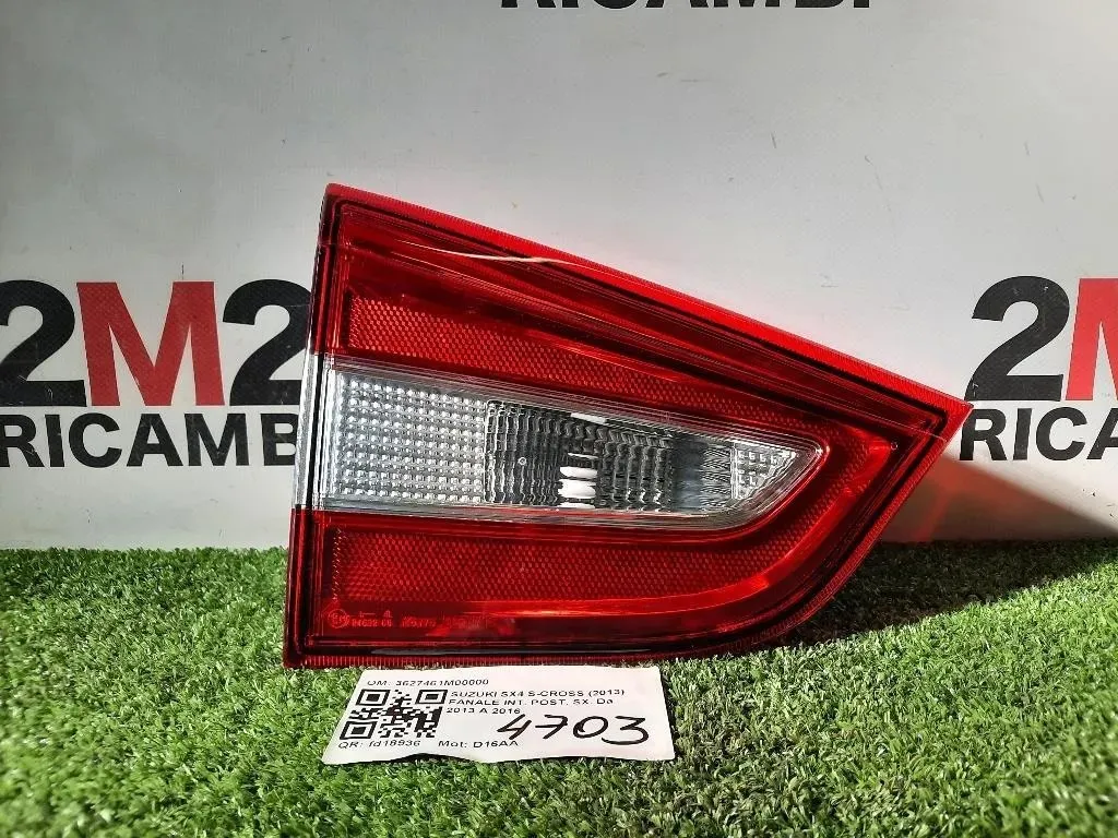 Fanale INT POST SX 3627461M00000 Suzuki SX4 S-cross 2013