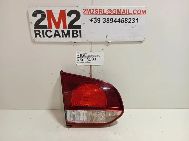 Fanale INT POST SX 5K0 945 093 L Volkswagen GOLF VI 2009