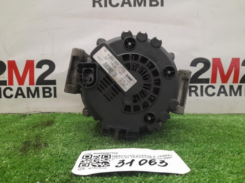 Alternatore A0009067702 Mercedes Classe C W204 2011