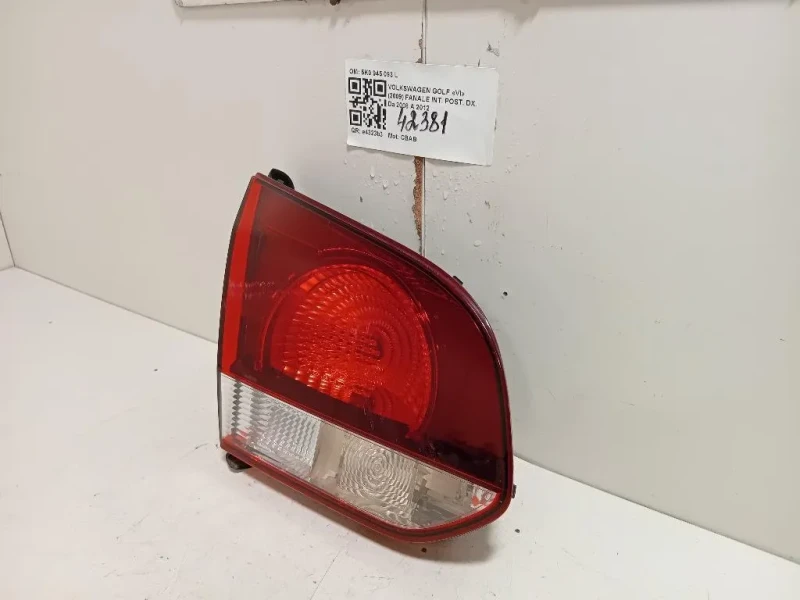 Fanale INT POST SX 5K0 945 093 L Volkswagen GOLF VI 2009