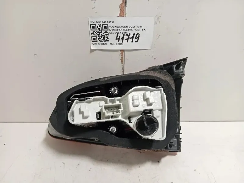 Fanale INT POST SX 5G0 945 093 Q Volkswagen GOLF VII 2013