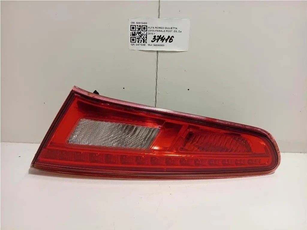 Fanale POST DX 50513400 Alfa Romeo Giulietta 2010
