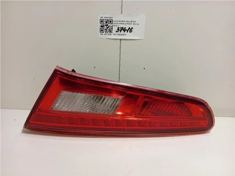 Fanale POST DX 50513400 Alfa Romeo Giulietta 2010