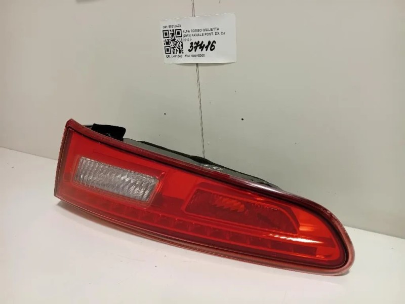 Fanale POST DX 50513400 Alfa Romeo Giulietta 2010