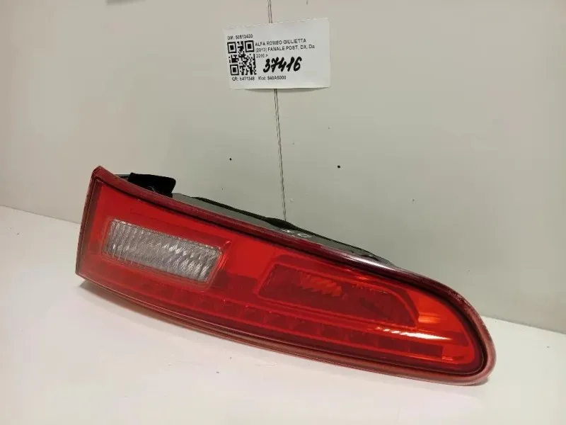 Fanale POST DX 50513400 Alfa Romeo Giulietta 2010