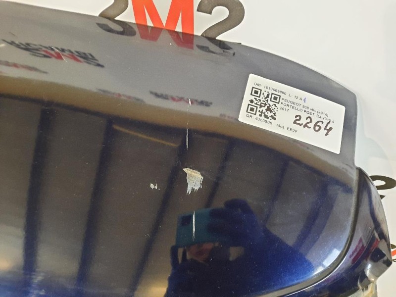 Portello POST NUDO 1610669880 Peugeot 308 II 2014