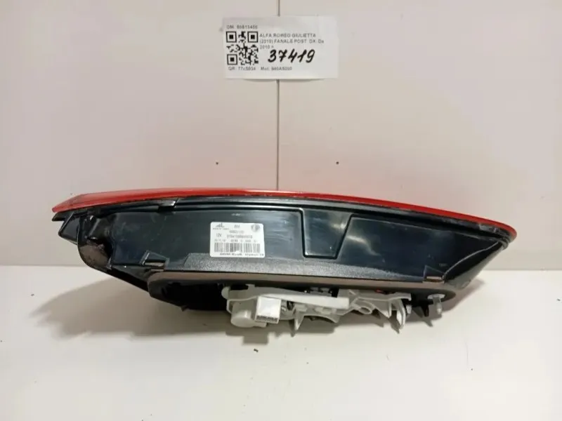 Fanale POST DX 50513400 Alfa Romeo Giulietta 2010
