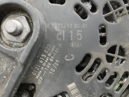 Alternatore MINI R56 V757565080 Mini MINI ONE R56 2007