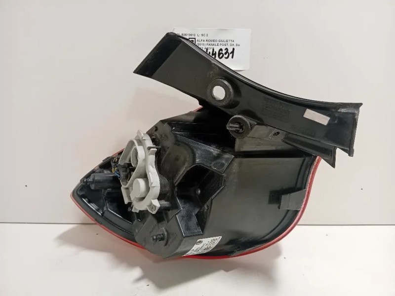 Fanale POST DX 50513612 Alfa Romeo Giulietta 2010