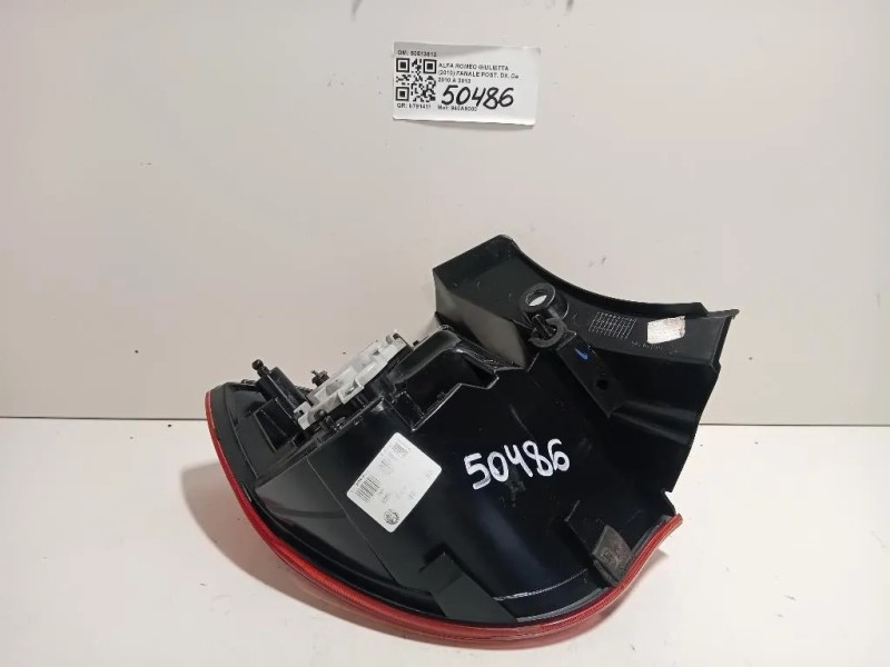 Fanale POST DX 50513612 Alfa Romeo Giulietta 2010