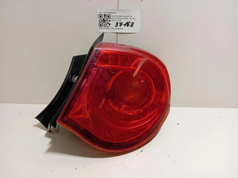 Fanale POST DX 02041099900010 Alfa Romeo Giulietta 2013