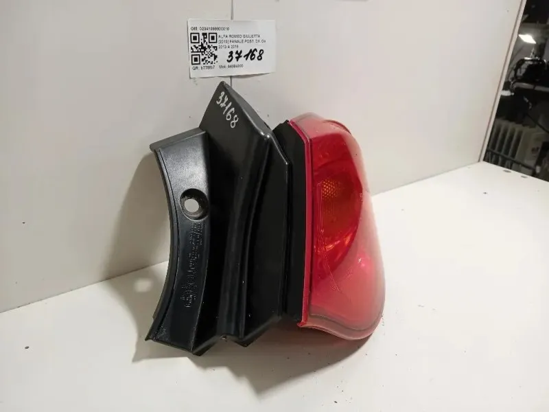Fanale POST DX 02041099900010 Alfa Romeo Giulietta 2013
