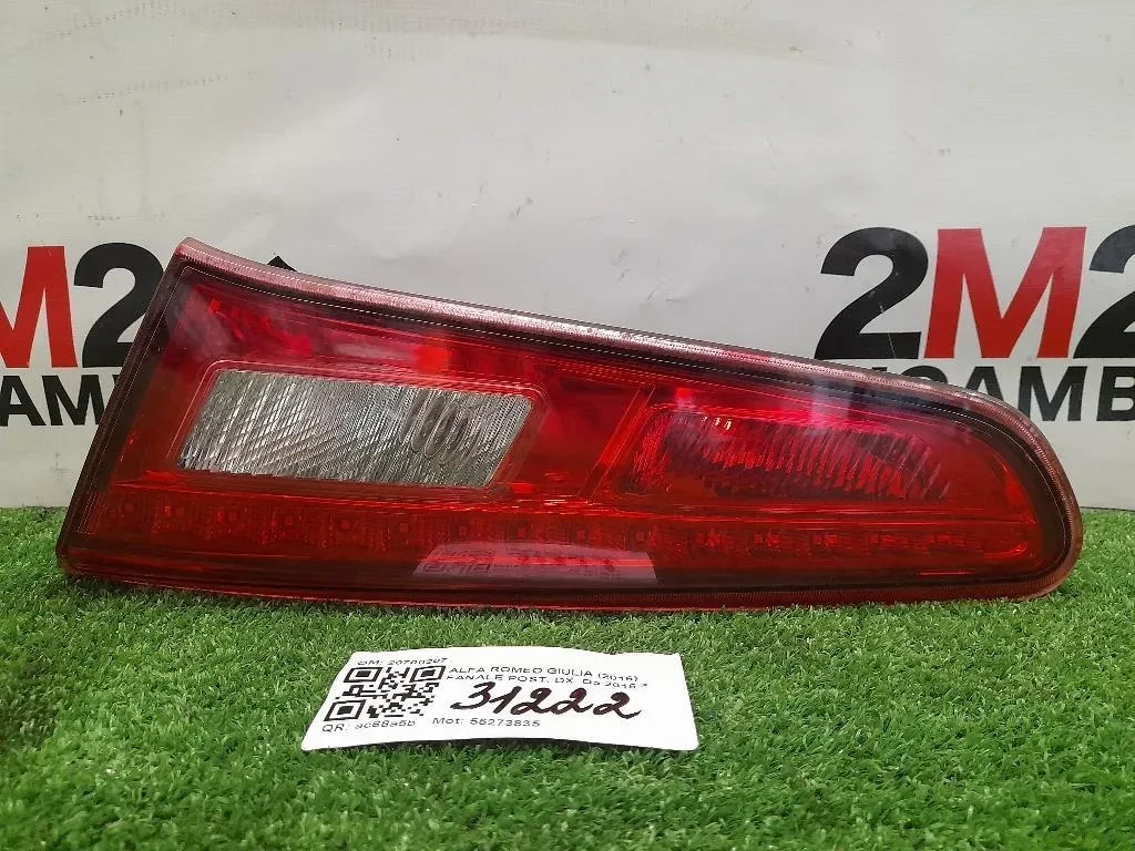 Fanale POST DX 20700207 Alfa Romeo Giulietta 2013