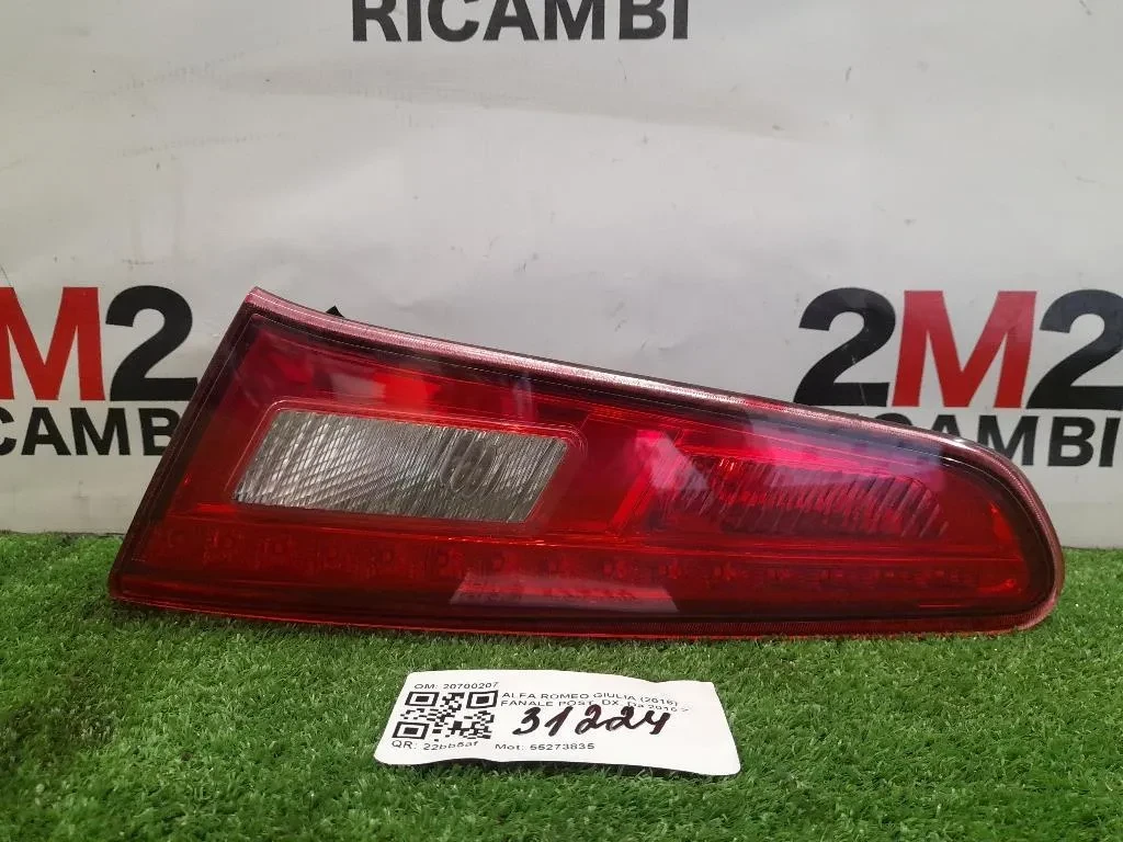 Fanale POST DX 20700207 Alfa Romeo Giulietta 2013