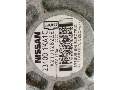 Alternatore 23100 1KA1C Nissan Qashqai+2 2010
