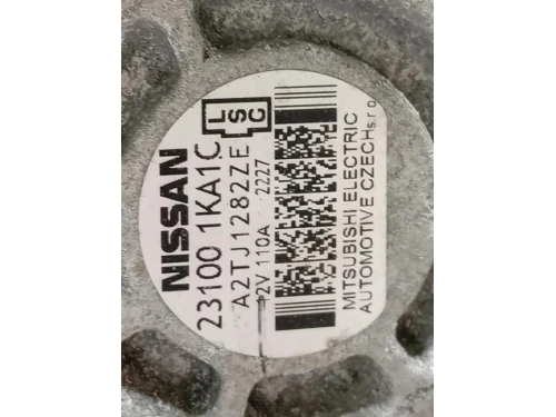 Alternatore 23100 1KA1C Nissan Qashqai+2 2010