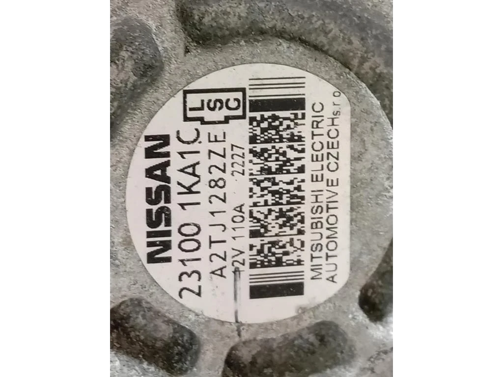 Alternatore 23100 1KA1C Nissan Qashqai+2 2010