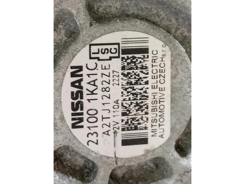 Alternatore 23100 1KA1C Nissan Qashqai+2 2010