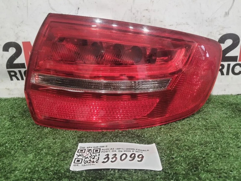 Fanale POST DX 8P4 945 096 E Audi A3 8P1 2008