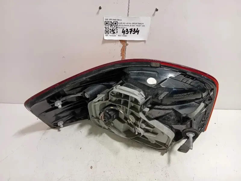Fanale POST DX 8P3 945 096 A Audi A3 8PA Sportback 2008