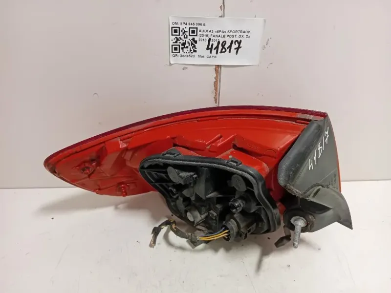 Fanale POST DX 8P4 945 096 E Audi A3 8PA Sportback 2010