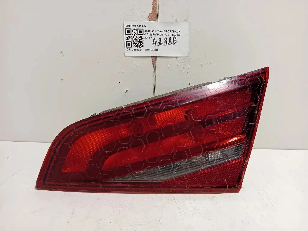 Fanale POST DX 8V4 945 094 Audi A3 8VA Sportback 2012