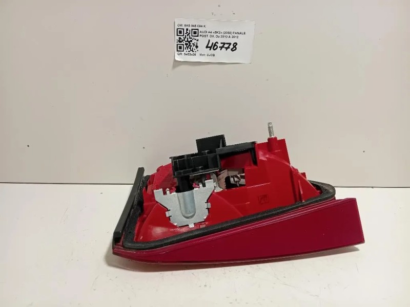 Fanale POST DX 8K5 945 094 K Audi A4 8K2 2008