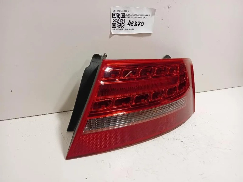 Fanale POST DX 8T0 945 096 D Audi A5 8T3 2008