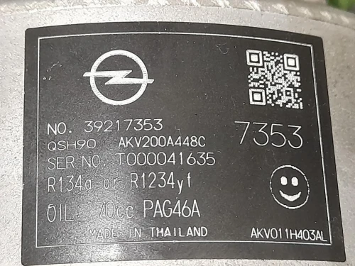 Alternatore 31677018 Opel Astra J 2010