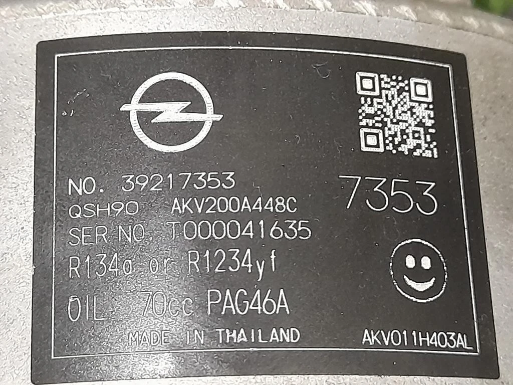 Alternatore 31677018 Opel Astra J 2010