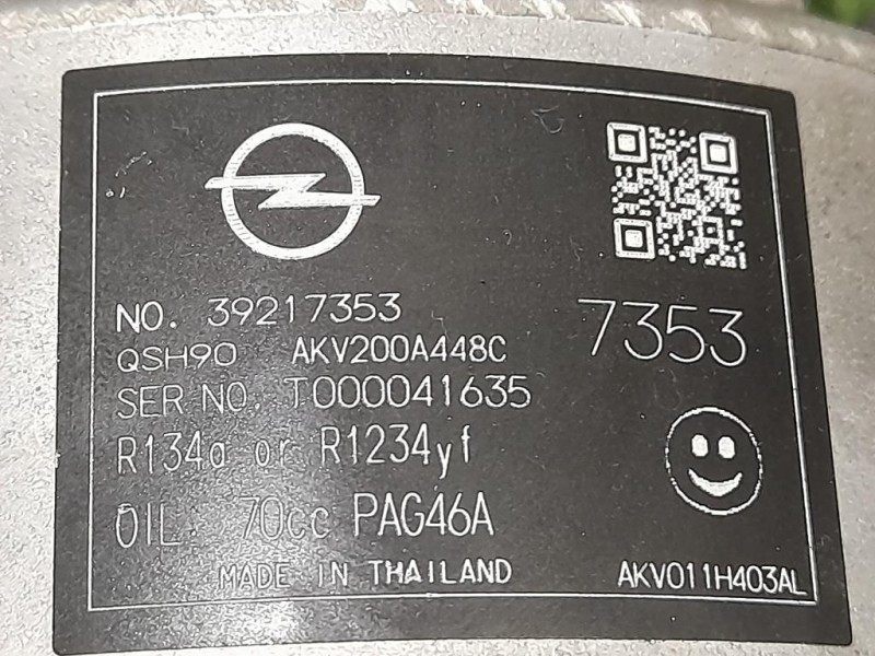 Alternatore 31677018 Opel Astra J 2010