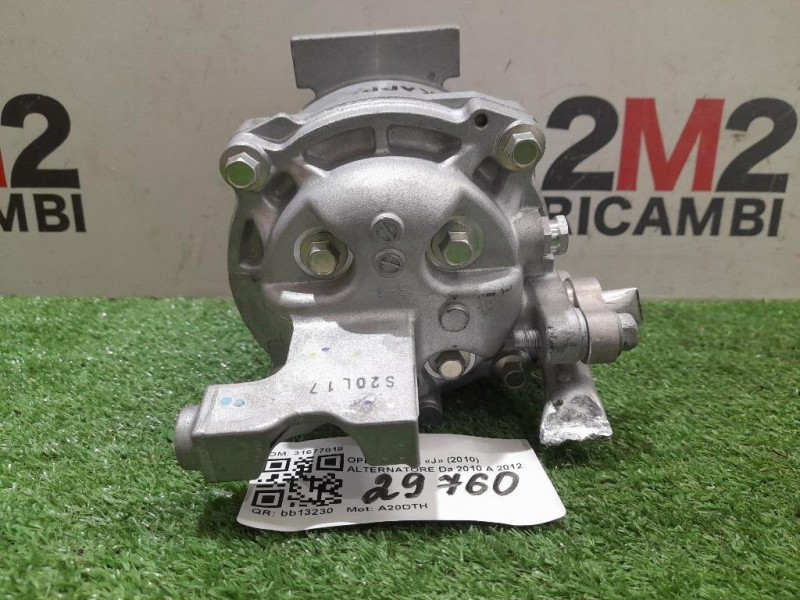 Alternatore 31677018 Opel Astra J 2010
