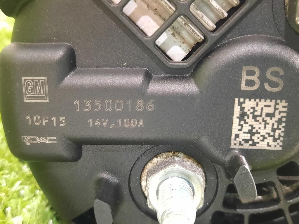 Alternatore 13500186 Opel Astra J SW 2010