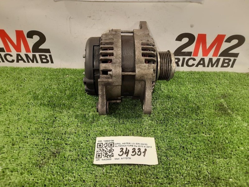 Alternatore 13500186 Opel Astra J SW 2010