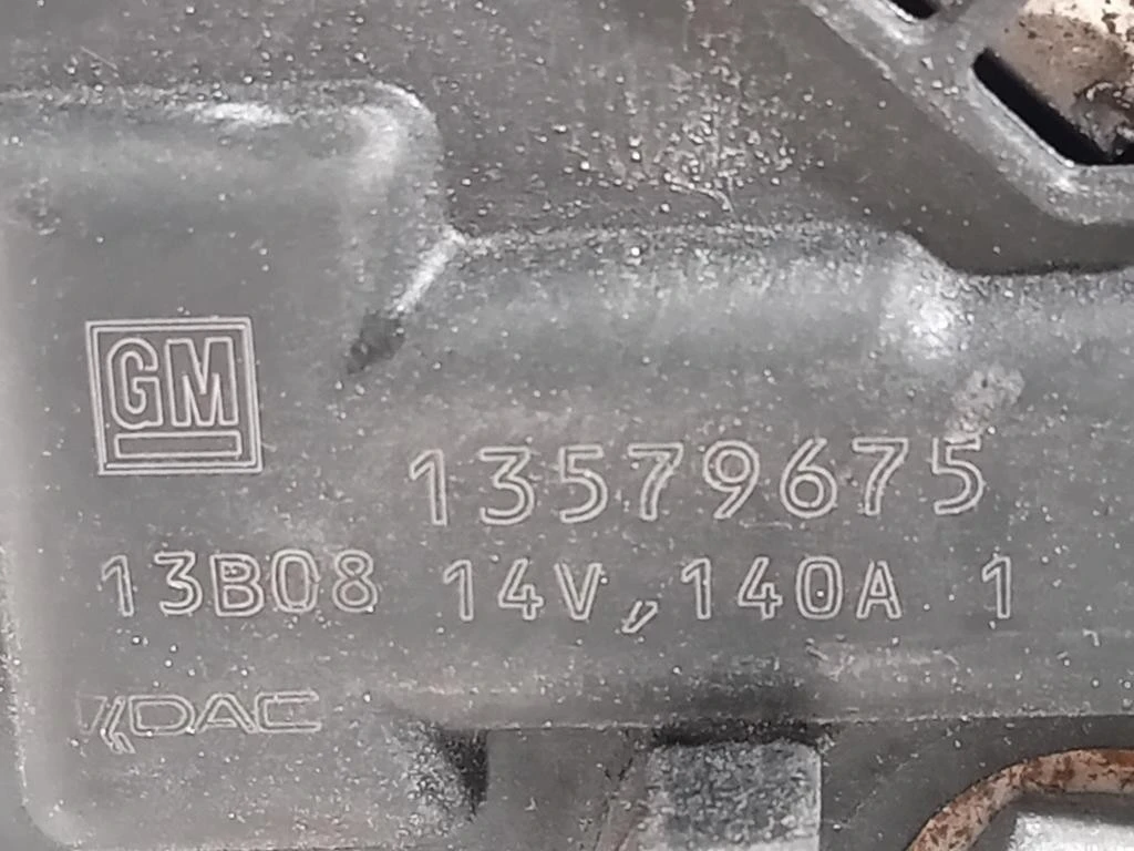 Alternatore 13579675 Opel Astra J SW 2010