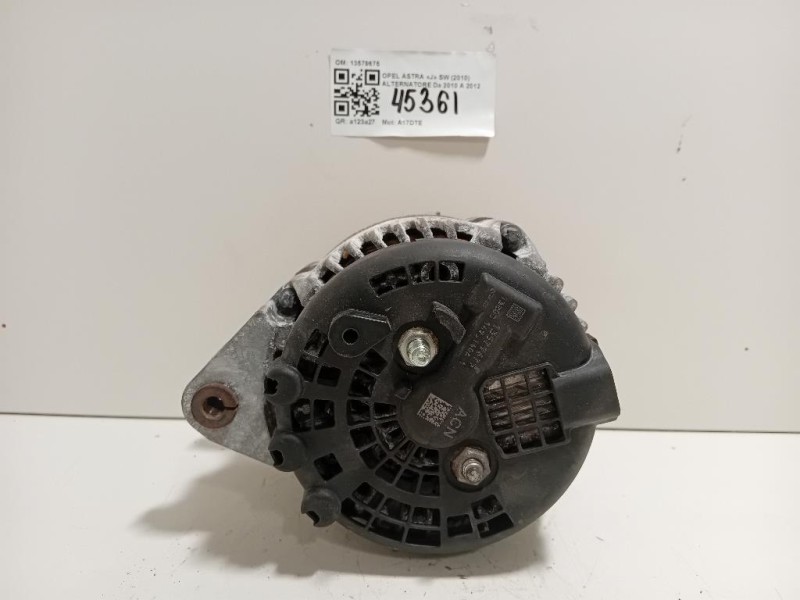 Alternatore 13579675 Opel Astra J SW 2010