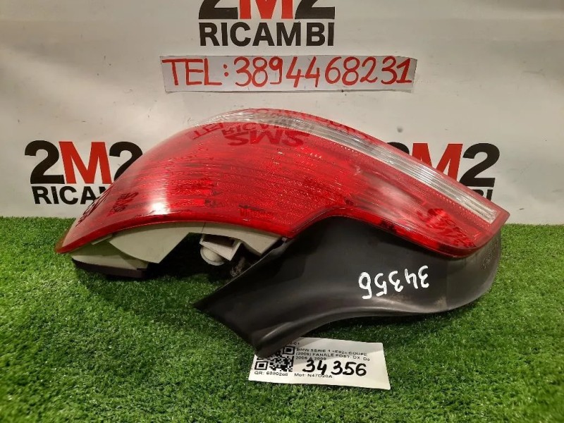 Fanale POST DX 7285642-01 Bmw Serie 1 E82 Coupe 2005