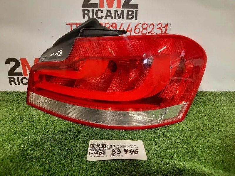 Fanale POST DX 16614001 Bmw Serie 1 E82 Coupe 2005