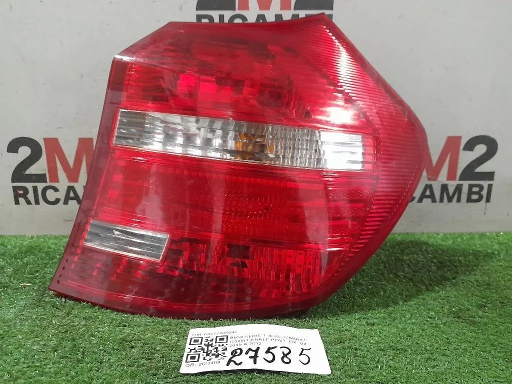 Fanale POST DX 63217285642 Bmw Serie 1 E88 Cabrio 2005