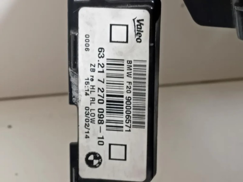 Fanale POST DX 63217270098 Bmw Serie 1 F20 Berlina 2012